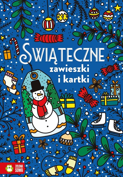 okładka Świąteczne kartki i zawieszki książka | Opracowanie zbiorowe