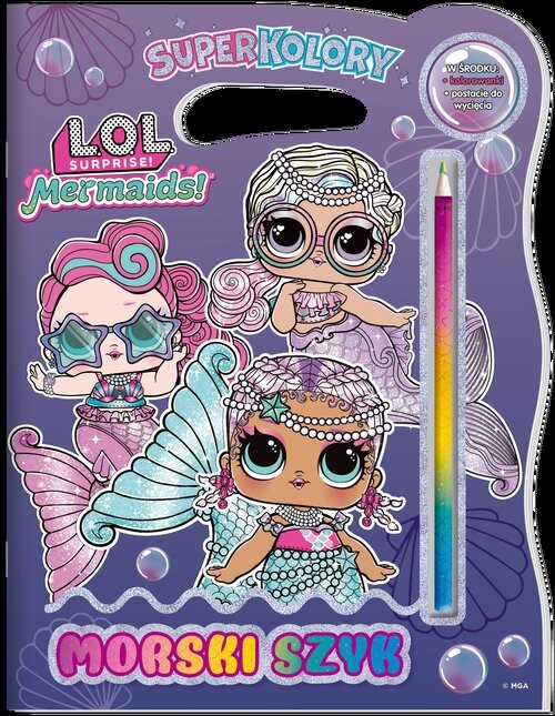 okładka L.O.L. Surprise! Superkolory Morski szyk książka | null null