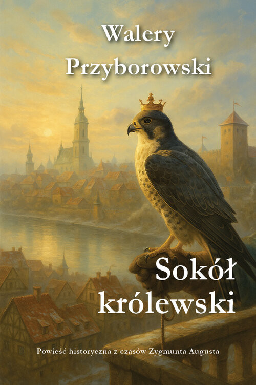 okładka Sokół królewski Powieść historyczna z czasów Zygmunta Augusta książka | Walery Przyborowski