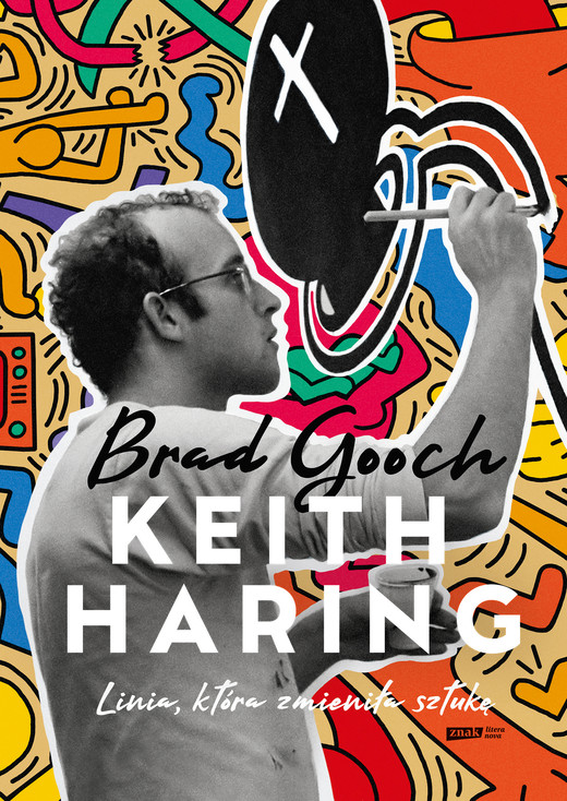 okładka Keith Haring. Linia, która zmieniła sztukę ebook | epub, mobi | Brad Gooch