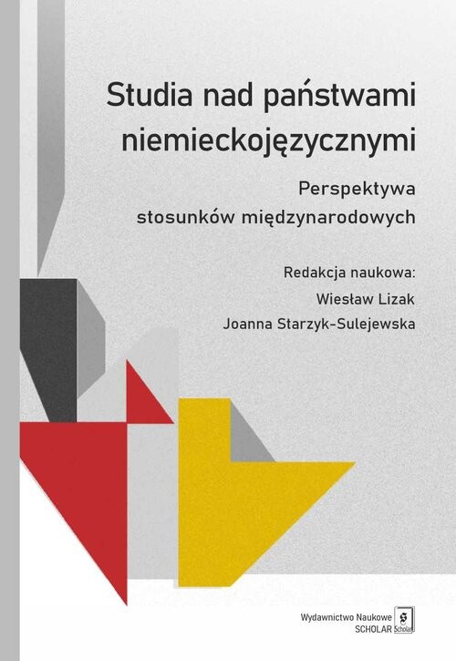 okładka Studia nad państwami niemieckojęzycznymi Perspektywa stosunków międzynarodowych książka