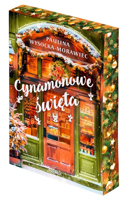 okładka Cynamonowe święta (ilustrowane brzegi) książka | Paulina Wysocka-Morawiec