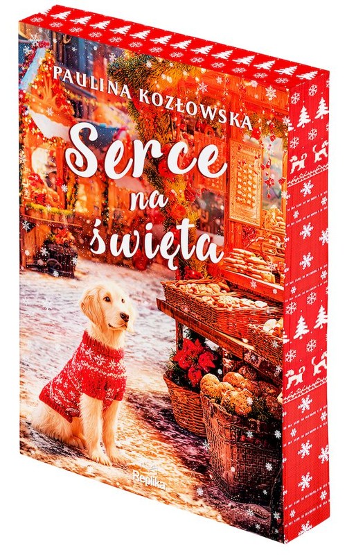 okładka Serce na święta (ilustrowane brzegi) książka | Paulina Kozłowska
