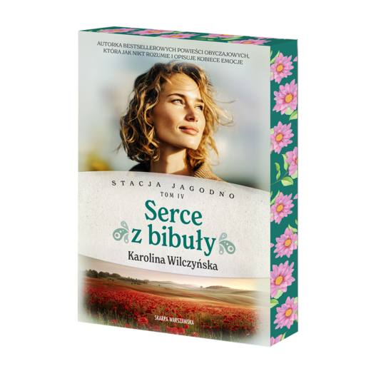 okładka Stacja Jagodno. Serce z bibuły (ilustrowane brzegi) książka | Karolina Wilczyńska