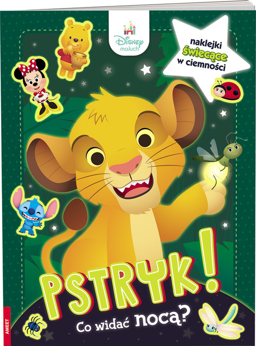 okładka Disney Maluch. Pstryk! Co Widać Nocą? książka