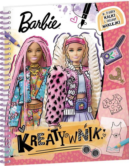 okładka Mattel. Barbie. Kreatywnik książka