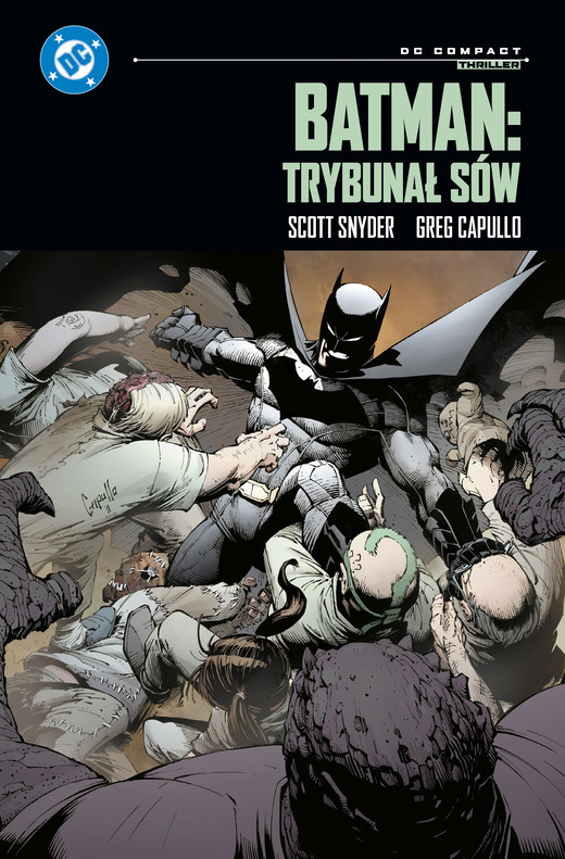 okładka Batman: Trybunał Sów. DC Compact książka | Greg Capullo, Scott Snyder