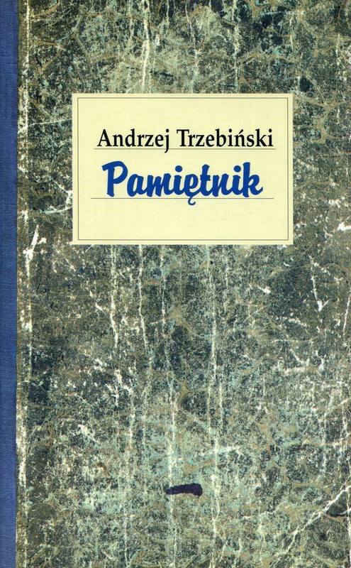 okładka Pamiętnik ebook | epub, mobi | Andrzej Trzebiński