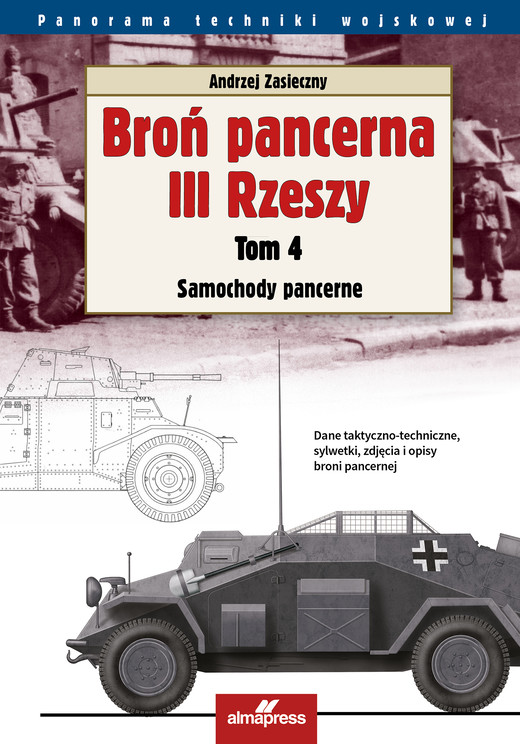 okładka Broń pancerna III Rzeszy ebook | epub, mobi | Andrzej Zasieczny