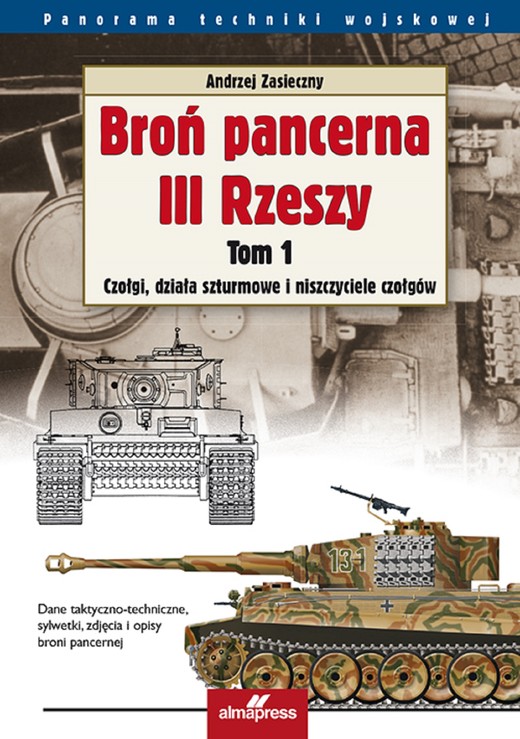 okładka Broń pancerna III Rzeszy ebook | epub, mobi | Andrzej Zasieczny