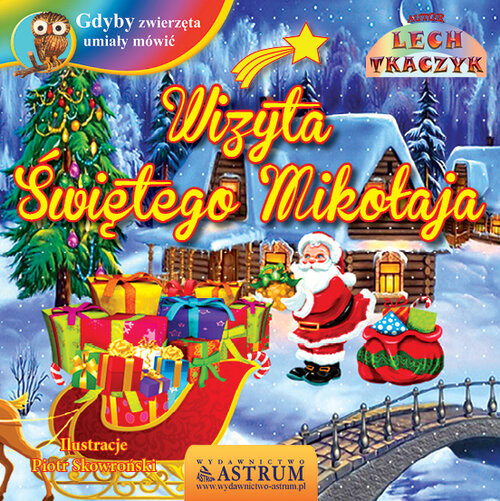 okładka Wizyta Świętego Mikołaja książka