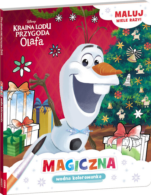 okładka Disney kraina lodu. przygoda olafa. magiczna wodna kolorowanka MWB-9101 książka | Opracowanie zbiorowe