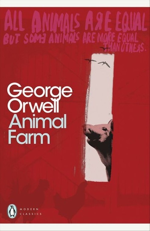 okładka Animal Farm książka | George Orwell