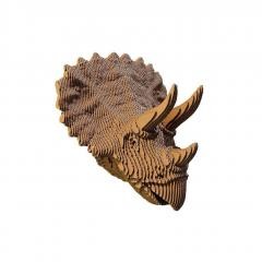 okładka Puzzle ścienne 3D kartonowe - Triceratops książka