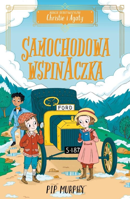 okładka Agencja detektywistyczna Christie i Agaty Tom 2 Samochodowa wspinaczka książka