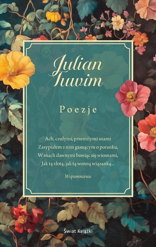 okładka Poezje edycja kolekcjonerska książka | Julian Tuwim