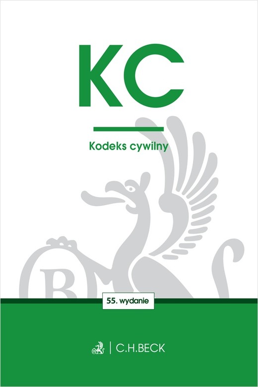 okładka KC. Kodeks cywilny wyd. 55 książka