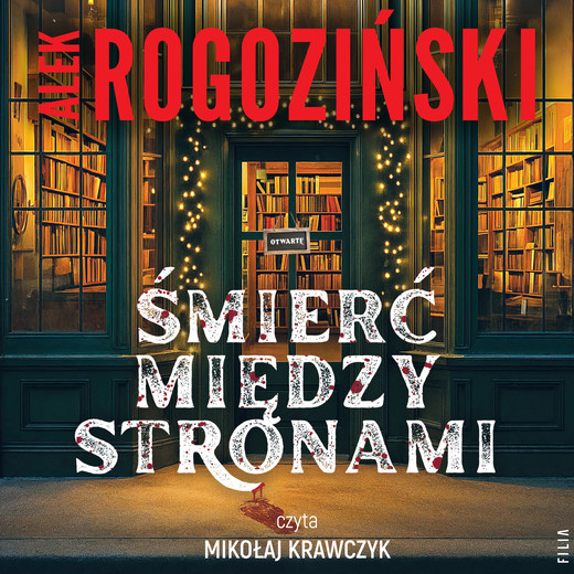okładka Śmierć między stronami audiobook | MP3 | Alek Rogoziński