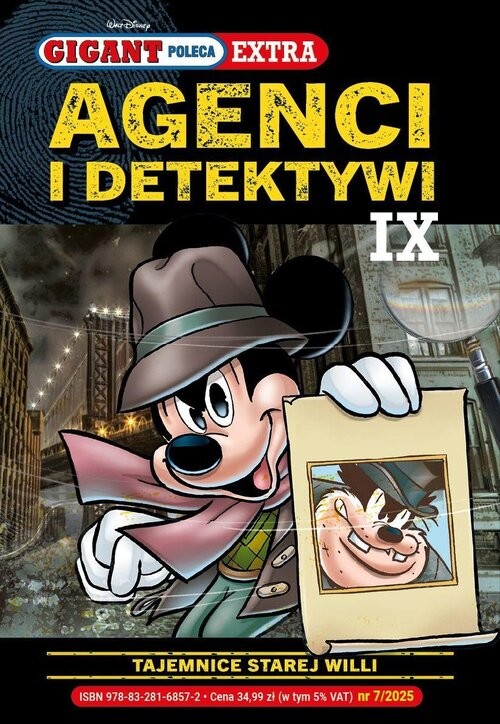 okładka Gigant Poleca Extra. Agenci i Detektywi IX. Tajemnice starej willi. Tom 7/2025 książka | null null
