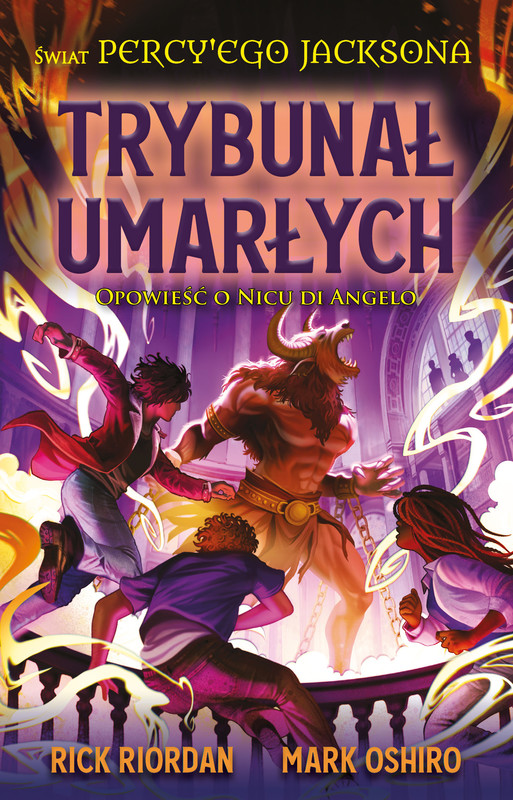 okładka Trybunał Umarłych ebook | epub, mobi | Rick Riordan, Mark Oshiro