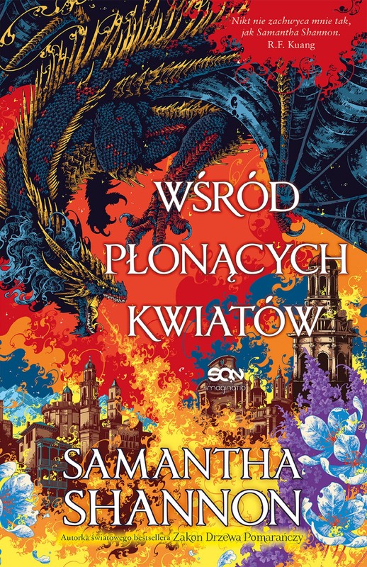 okładka Wśród płonących kwiatów ebook | epub, mobi | Samantha Shannon