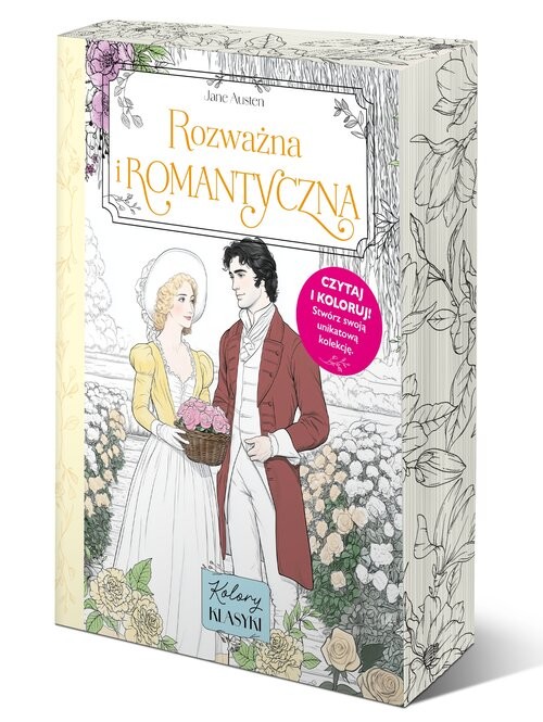 okładka Kolory klasyki. Rozważna i romantyczna książka | Jane Austen