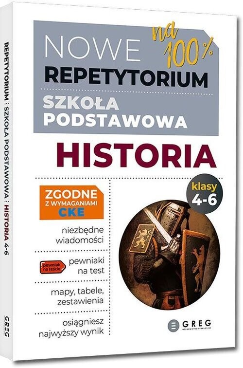 okładka Nowe Repetytorium na 100% Szkoła podstawowa Historia książka