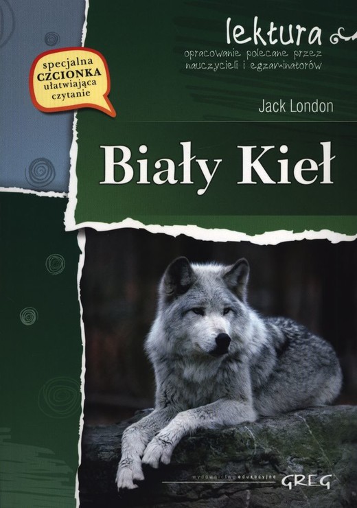 okładka Biały Kieł Wydanie z opracowaniem książka | Jack London