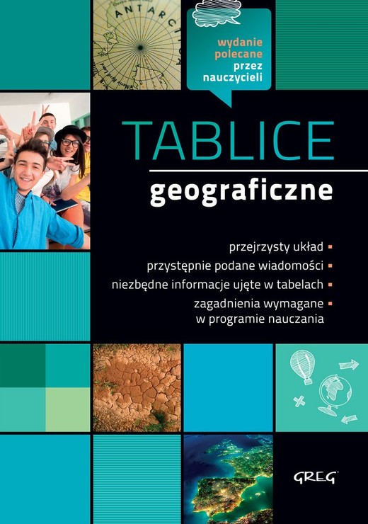 okładka Tablice geograficzne książka | Opracowanie zbiorowe