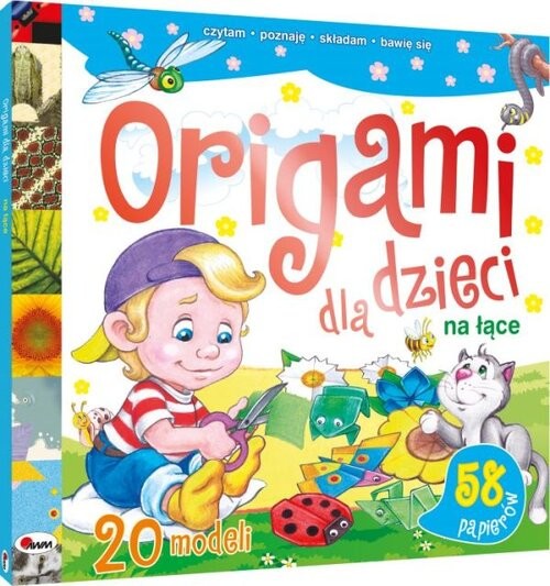 okładka Origami dla dzieci NA ŁĄCE A książka