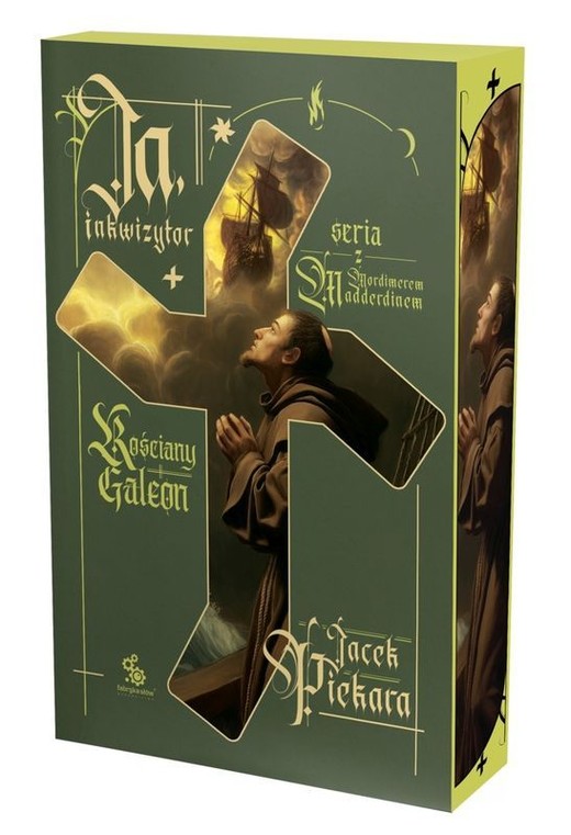 okładka Kościany galeon. Ja, inkwizytor (ilustrowane brzegi) książka | Jacek Piekara