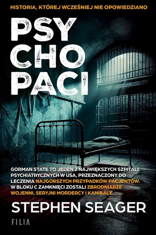 okładka Psychopaci wyd. kieszonkowe wyd. 2025 książka | Stephen Seager
