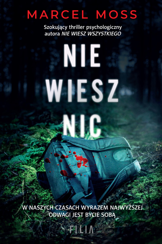 okładka Nie wiesz nic wyd. 2 książka | Marcel Moss