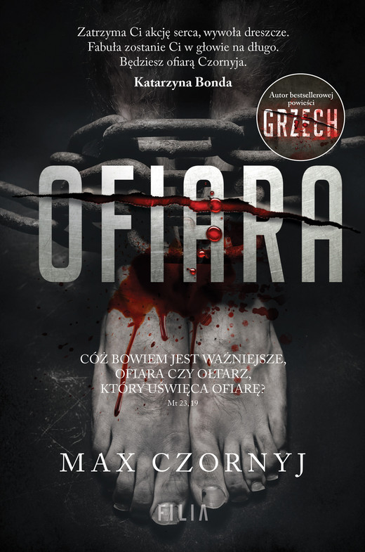 okładka Ofiara wyd. 2025 książka | Max Czornyj