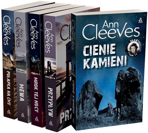 okładka Seria Vera - pakiet: tomy 7-11 książka | Ann Cleeves