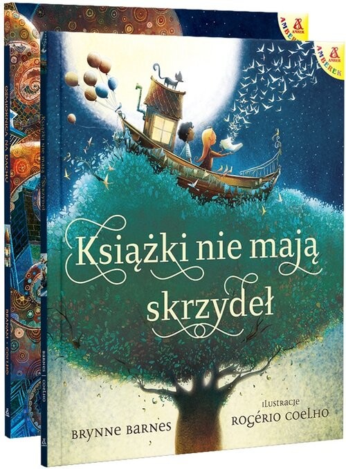 okładka Książki nie mają skrzydeł / Ośmiornica na dachu (pakiet) książka | Brynne Barnes, Lucy Branam