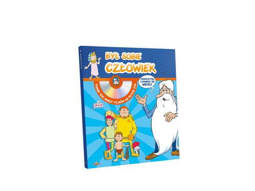 okładka Był sobie człowiek Miniencyklopedia dla dzieci książka | Albert Barille