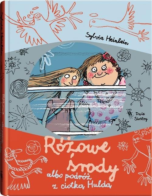 okładka Różowe środy albo podróż z ciotką Huldą książka | Heinlein Sylvia