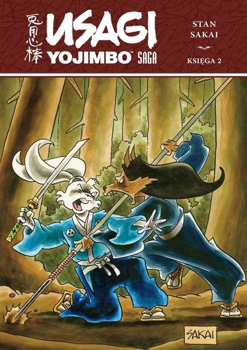 okładka Usagi Yojimbo Saga księga 2 książka | Sakai Stan