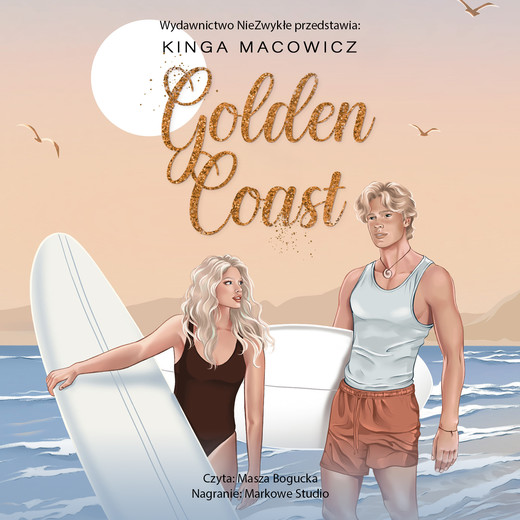 okładka Golden Coast audiobook | MP3 | Kinga Macowicz