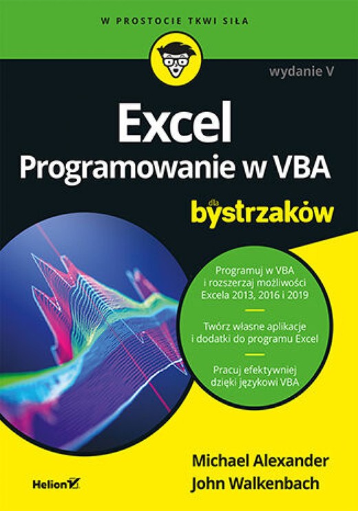 okładka Excel. Programowanie w VBA dla bystrzaków. Wydanie V ebook | epub, mobi, pdf | Michael Alexander, John Walkenbach