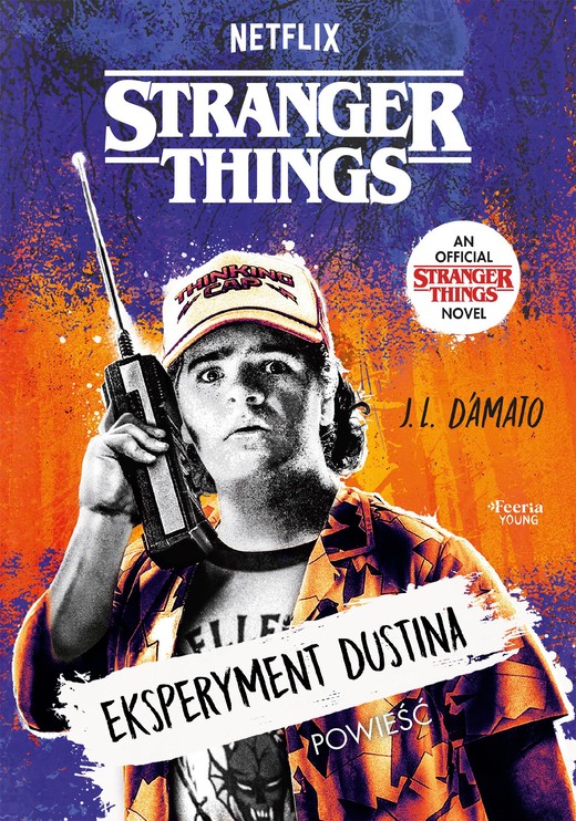 okładka Eksperyment Dustina. Stranger Things książka