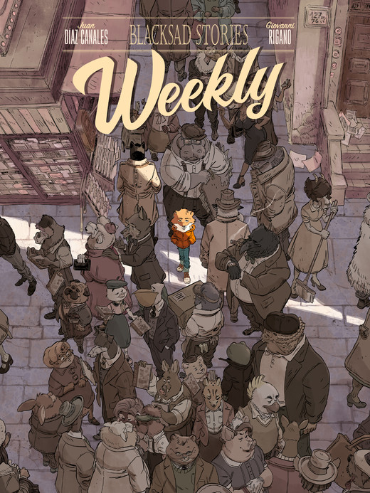 okładka Weekly. Blacksad Stories książka