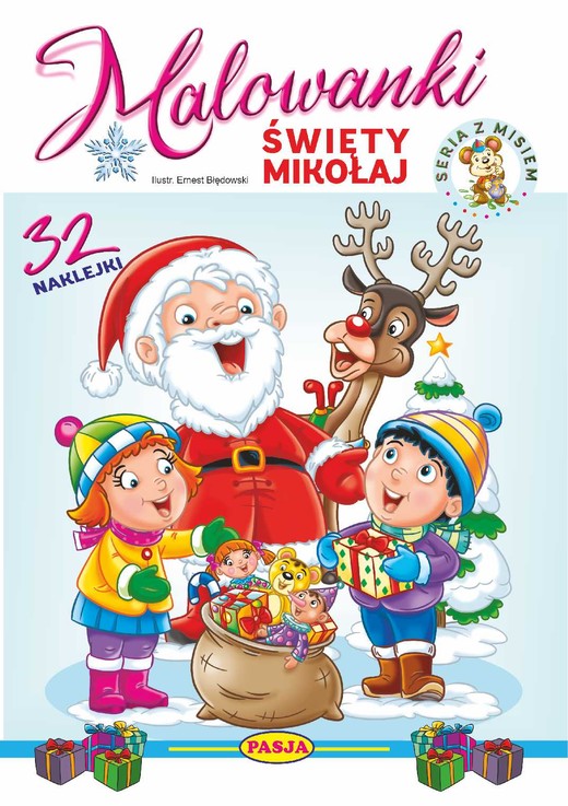 okładka Święty Mikołaj. Malowanki książka | Ernest Błędowski, Kruszewski Włodzimierz