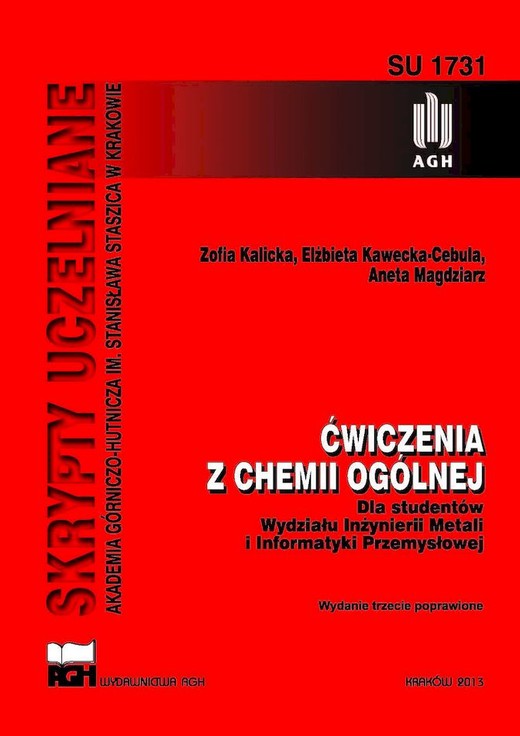 okładka Ćwiczenia z chemii wyd. 2 książka