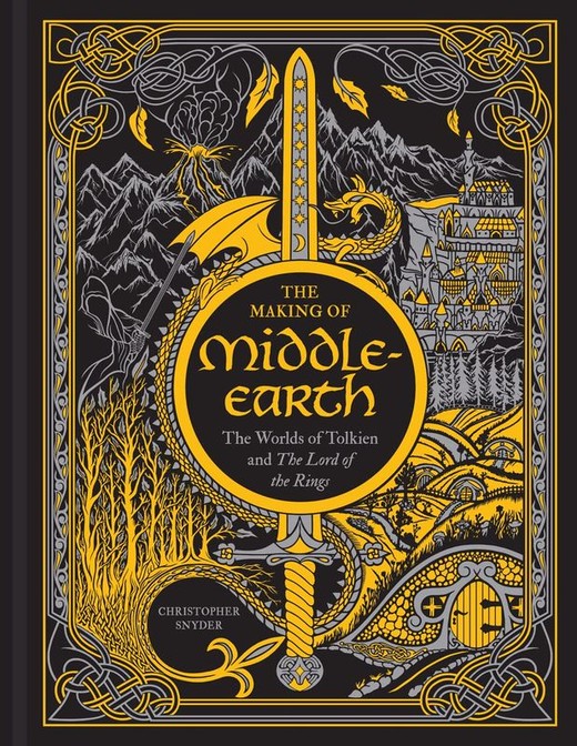 okładka Making of Middle-earth: The Worlds of Tolkien and The Lord of the Rings książka | Snyder ChristopherA.