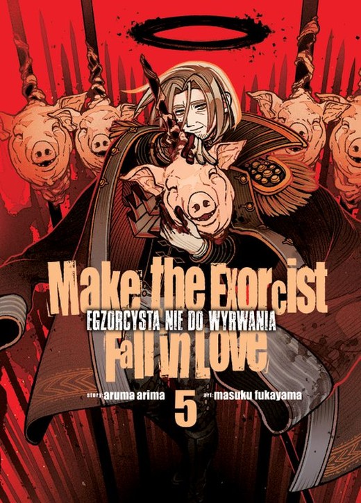 okładka Make The Exorcist Fall in Love. Egzorcysta nie do wyrwania. Tom 5 książka