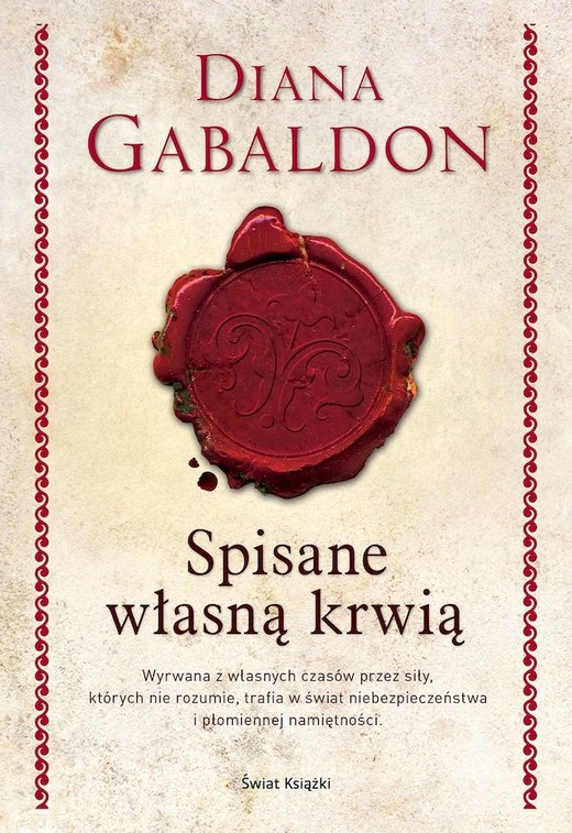 okładka Spisane własną krwią książka | Diana Gabaldon