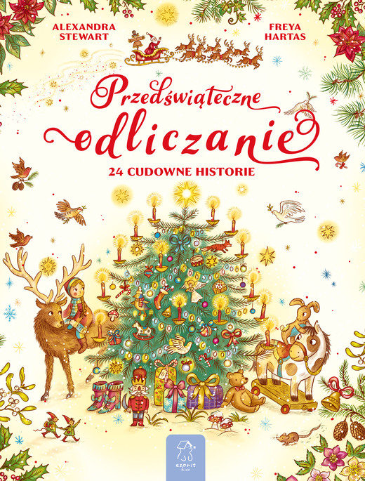 okładka Przedświąteczne odliczanie. 24 cudowne historie książka | Alexandra Stewart