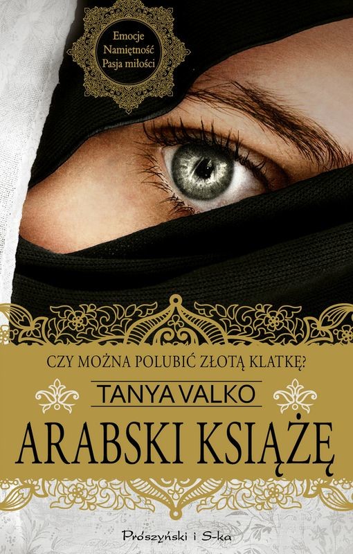 okładka Arabski książę (Duże Litery) książka | Tanya Valko